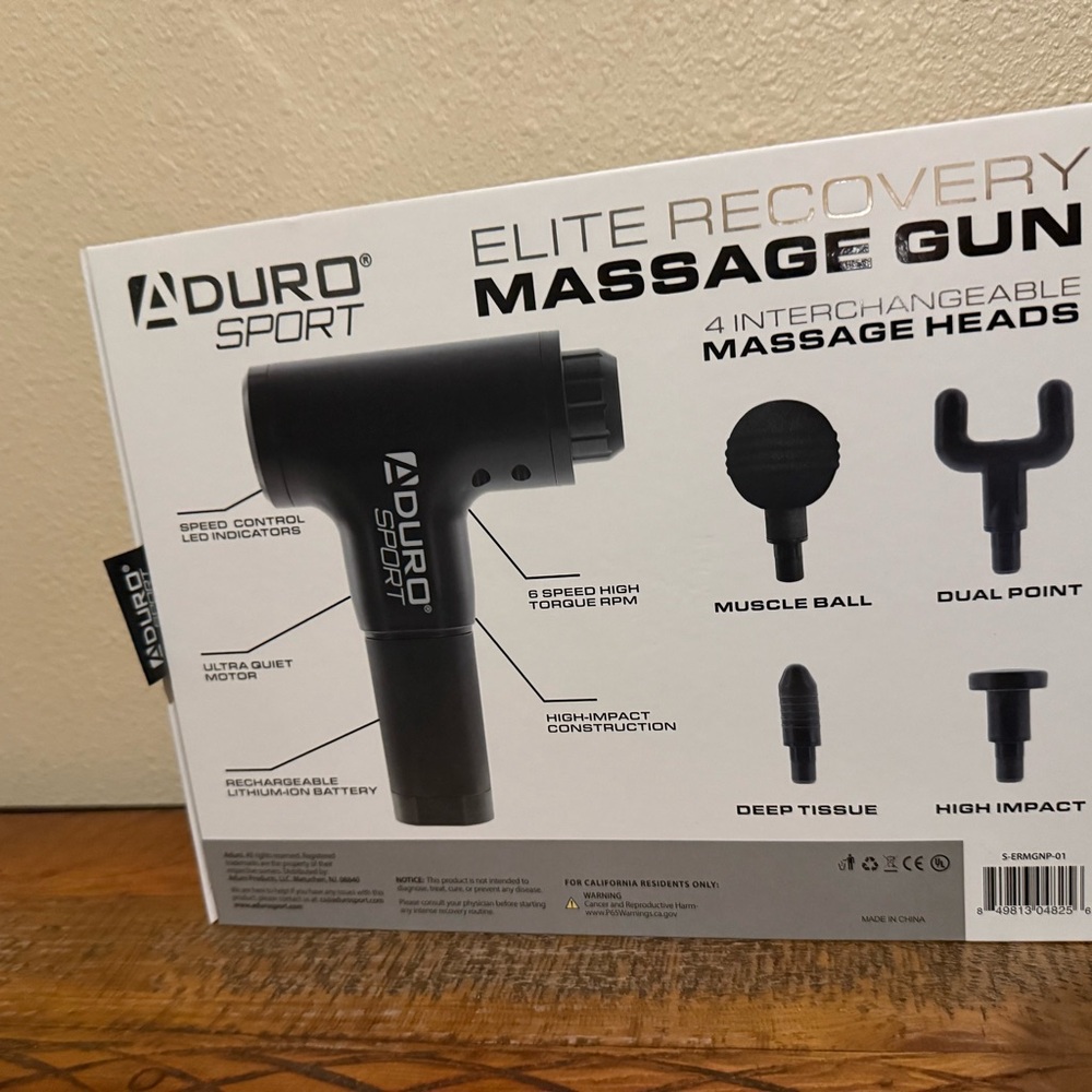Black Elite Recovery Massage Gun